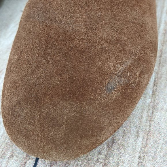 JOIE Festival Fringe Flat Boot 35 Boho Cognac Suede - Picture 9 of 9